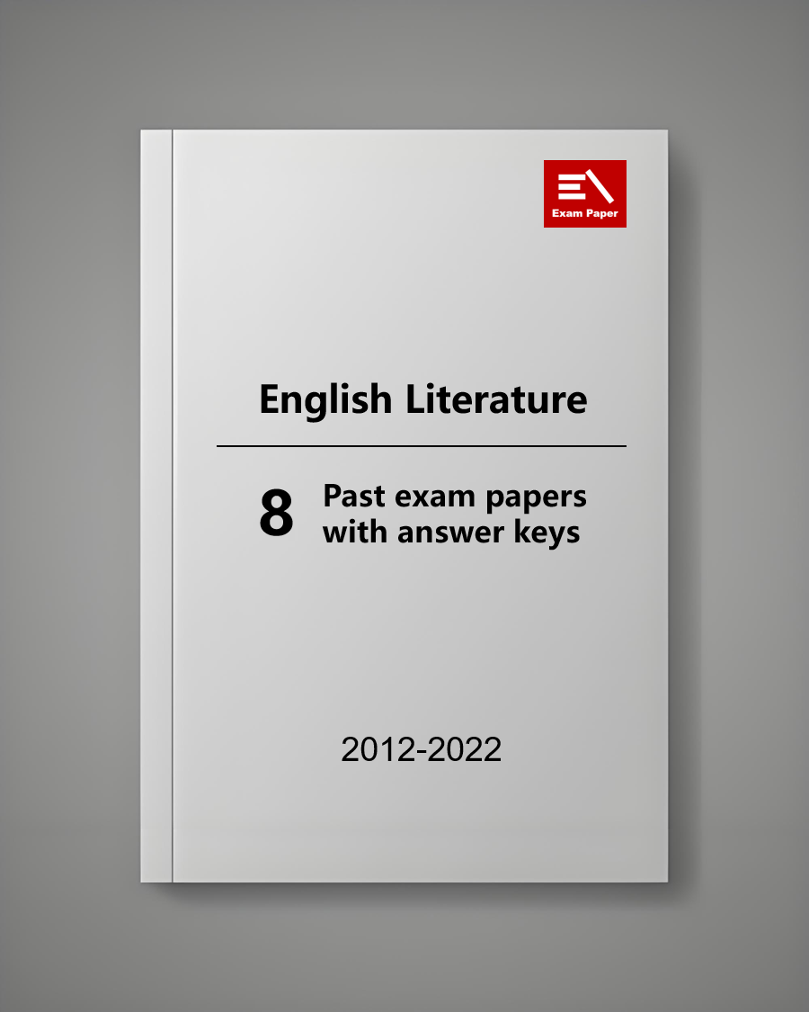 AP English Literature - 8 Official Full Exam Papers from Year 2012 to 2022 with Answer