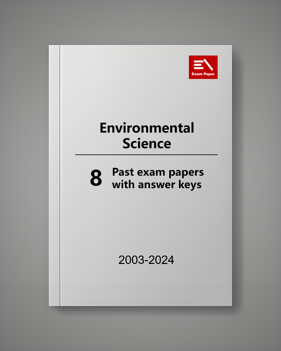 AP Environmental Science - 8 Official Full Exam Papers from Year 2003 to 2024 with Answer