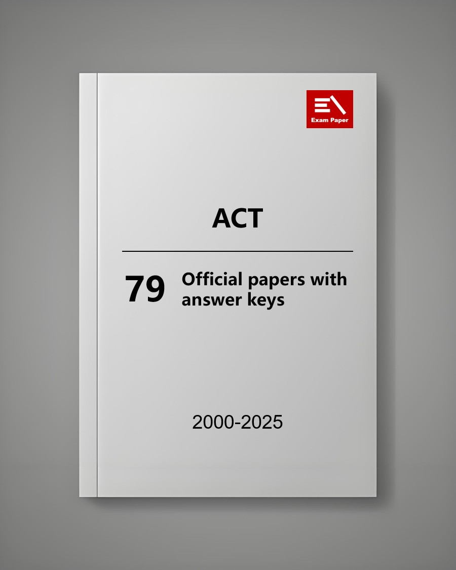 Latest 79 ACT Real Exam Questions 2000-2025