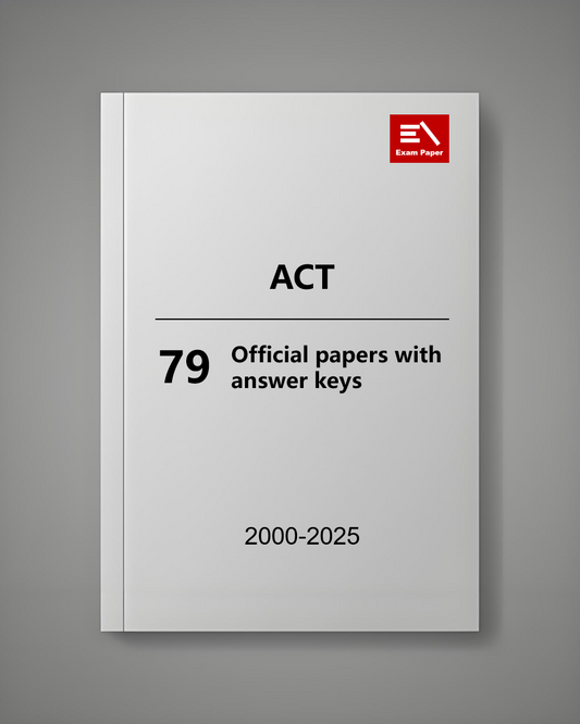 Latest 79 ACT Real Exam Questions 2000-2025