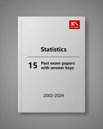 AP Statistics - 15 Official Full Exam Papers from Year 2003 to 2024 with Answer
