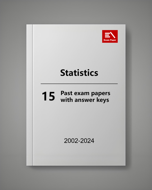 AP Statistics - 15 Official Full Exam Papers from Year 2003 to 2024 with Answer