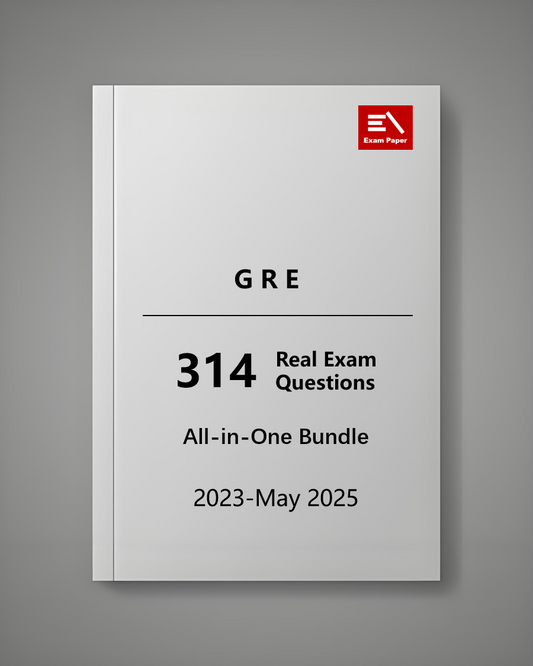 Latest 127 GRE Real Exam Questions 2023-2025
