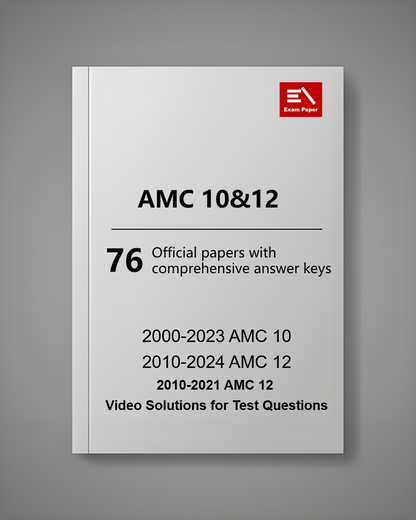 76 Official AMC Papers with Comprehensive Answer Keys
