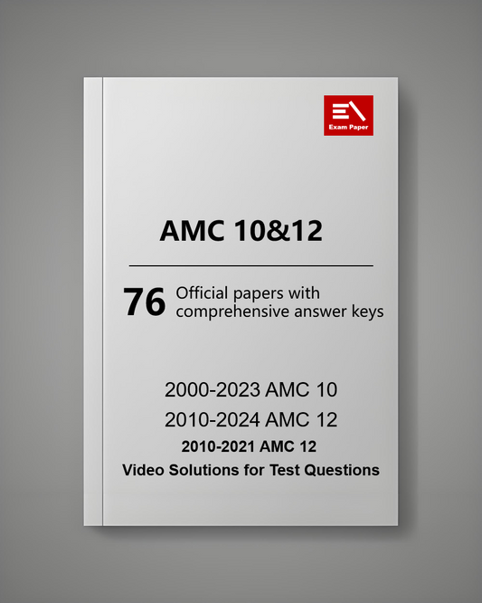 76 Official AMC Papers with Comprehensive Answer Keys