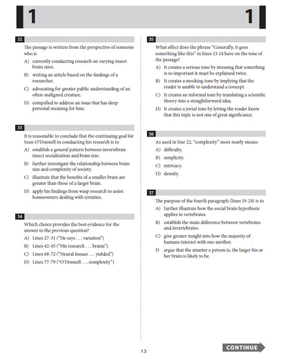 88 Official SAT QAS & Real Papers with Answer Keys