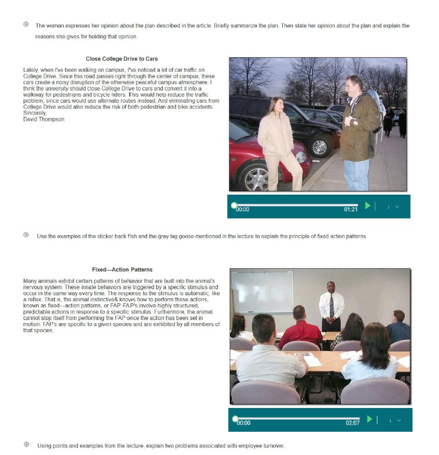 2014-2025 All TOEFL Real Exam Papers with Answer Keys（with Audio）
