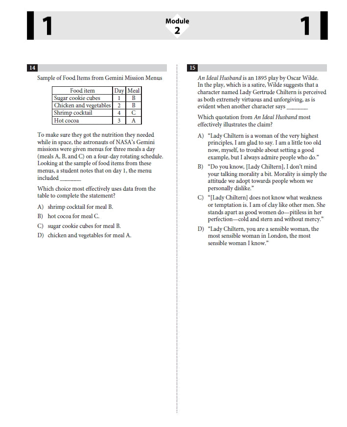 PSAT/NMSQT Full Test Papers Compilation