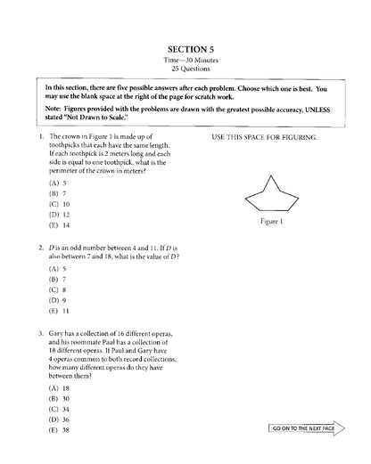 All SSAT Real Exam Papers