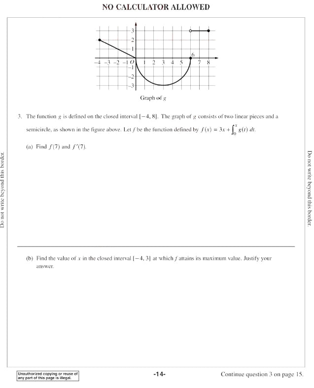 AP Calculus BC - 13 Official Full Exam Papers from Year 2003 to 2024 with Answer