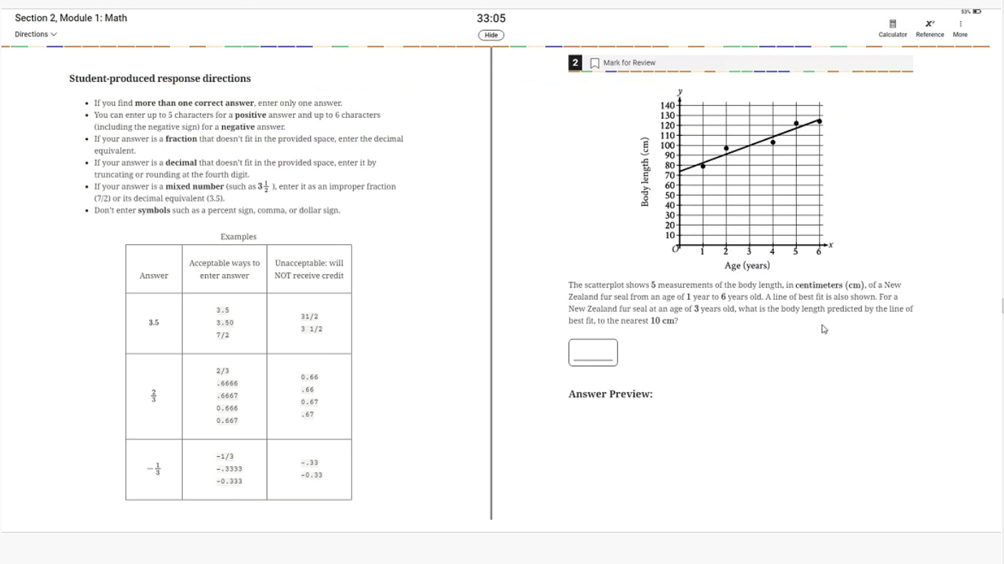 2023-2025 Digital SAT DSAT QAS & Real Papers with Answer Keys